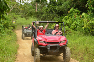 Punta Cana: Jungle Buggy, Zipline, and River Swim Tour