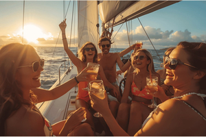 Punta Cana : location de yacht privé avec plongée avec tuba