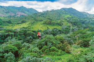Punta Cana: Zipline-eventyr i junglen