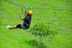 Punta Cana: zipline-avontuur met ophaalservice