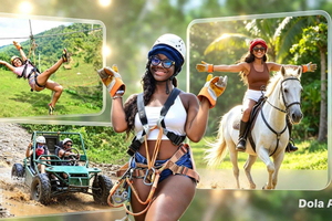 Puntacana: Buggy Ride, Horseback Ride, and Zipline Tour