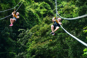 Samaná: El Limón Zipline Adventure with 10 Cables