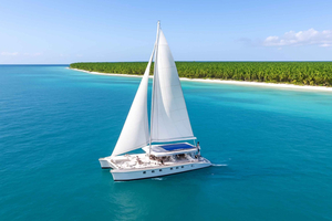 Saona in catamarano esclusivo – Esperienza per piccoli gruppi