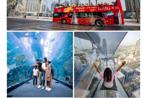 City Sightseeing Dubai HOHO Bus Tour, Aquarium Tunnel & More