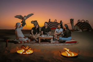 Dubaj: Wieczorne safari po pustyni z przejażdżką na wielbłądzie i obserwacją gwiazd
