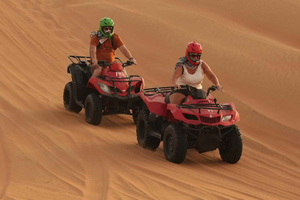 Dubai: Experience 60 Minutes Quad bike & BBQ Dinner