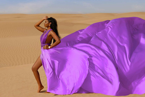 Dubai: Flying Dress Photoshoot Experience