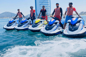Dubai: Jet Ski Tour to Burj Al Arab and Atlantis with Drink
