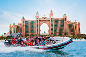 Dubai: Marina, Atlantis, Palm & Burj Al Arab Speedboat Tour