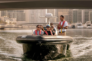 Dubai Marina: The Black Boats 100-Min Private Tour