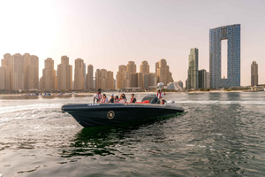 Dubai Marina: The Black Boats 60-Min Private Tour