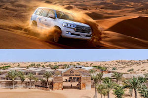 Dubai: Premium Safari, Camel Ride & Al Khayma Camp 3-Buffets