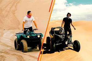 Dubai: Quad Bike or Dune Buggy Adventure & Optional Transfer