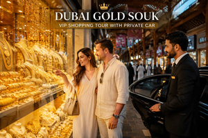 Gold Souk VIP Shopping Tour with Private Car