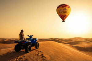 Hot Air Balloon with Quad Bike & Camel Ride