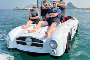 Jet Car: Squad Goals, 4 Seats. 1 Epic Ride Dubai