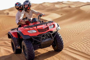 Luxury Dubai Desert Safari, BBQ, Camel Ride, Quad Bike, Show