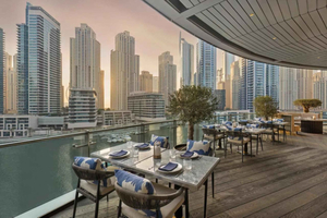 Mediterranean Dine-In Experience w/ Marina Views