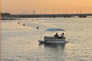 Self-Drive Luxury Electric Catamaran Boat Rental