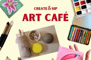 2-stündiges Erlebnis im Kunstcafé mit Materialien