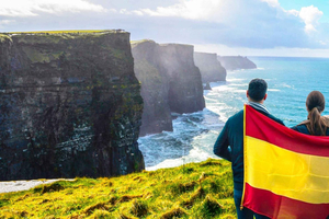 Dublín: tour de 1 día a los acantilados de Moher y Galway en español