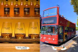 Dublin: Irish Whiskey Museum Classic Tour+City Sightseeing