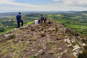 Wicklow: Guidet vandretur med lokale historier og udsigter