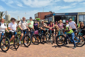 fietstocht met gids langs Point Canals en de promenade