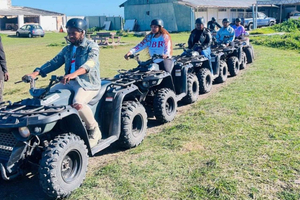 Gqeberha: avventura guidata in quad con briefing di sicurezza