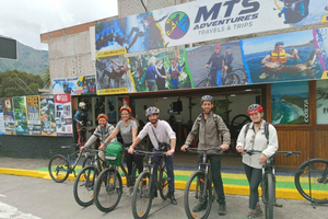 Bike from Baños to the Devil's Cauldron