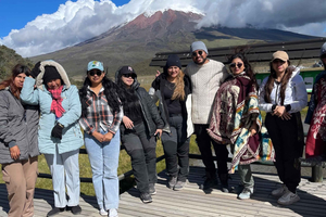 Cotopaxi-dagtocht: gletsjer en fietsen