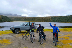 Cotopaxi-vulkanen: Cykeltur (valgfri vandretur)