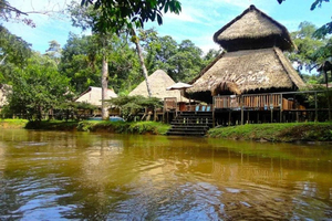 Cuyabeno : Aventure amazonienne avec dauphins roses, faune et communauté Siona
