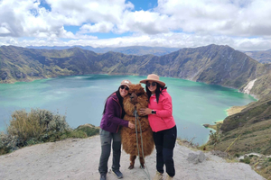 Quito: Quilotoa-vulkanen, Toachi-juvet, håndverksmarked, kajakk og båt