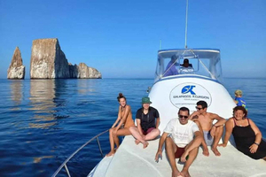 San Cristóbal: 360°-båttur med lunch och snorkling