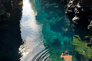 Santa Cruz: Tour de snorkel en Las Grietas y Playa de los Alemanes
