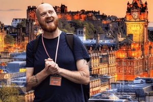 Comedy-Rundgang durch Edinburgh (drinnen!)