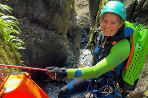 Dollar: Canyoning in der Nähe von Edinburgh entdecken
