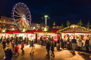 Weihnachtsmarkt und Altstadt-Rundgang in Edinburgh