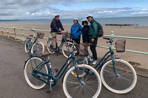 Edinburgh: Cycle Tour to the Coast (family friendly)