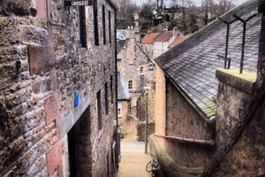 Edinburgh: Dean Village ja Circus Lane -kävelykierros