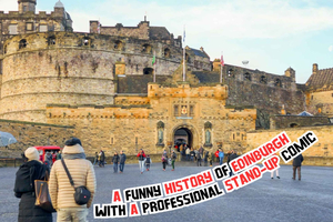 Edinburgh: Royal Mile Guided Walking Tour with Comedian