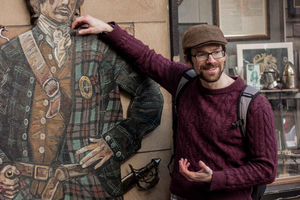 Outlanders inspelningsplatser och jakobiterna i Edinburgh