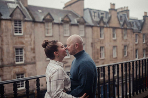 Romantische fotoshoot ervaring voor koppels in Edinburgh