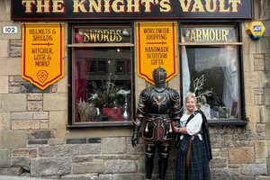 Byvandring på Royal Mile med lokal guide