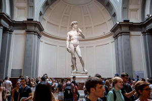 Florence : billet d'entrée à entrée programmée coupe-file pour la Galerie de l'Académie