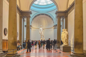 Florenz: Reservierte Eintrittskarte für die Accademia und geführte Tour