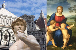 Firenze: Accademia og Uffizierne – guidet tur