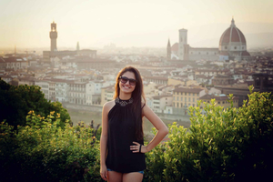 Firenze: Piazzale Michelangelolla.