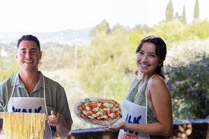 Florence : cours de pizza ou de pâtes avec glace dans une ferme toscane